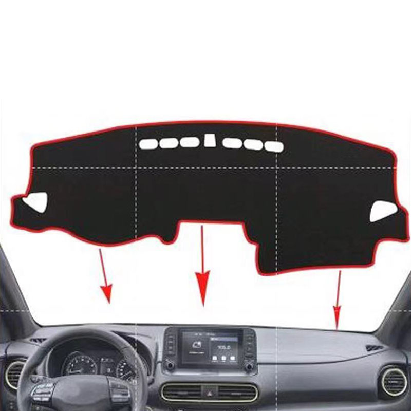 Лидер продаж, коврик для защиты от света, приборная панель, коврики, коврики, аксессуары для Hyundai Kona Encino Kauai