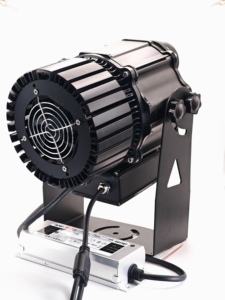 Proyector LED RGBW/Blanco 200W 6000K para Exteriores, Resistente al Agua IP65, Control DMX512/Activación por Sonido, E27, Aluminio, 200w - Product Image 3