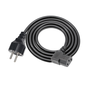 16A 헤비 듀티 PVC 고무 재킷 전원 연장 코드 IEC C13 ~ EU AC UPS 용 컴퓨터 IP11 레벨 - Product Image 5