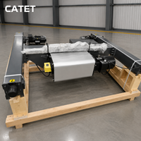 Palans électriques à câble en acier à poutre simple de conception compacte, norme européenne, 3 à 10 tonnes, FEM 2M A5