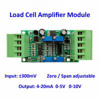 Amplificador de Celda de Carga BRIGHTWIN de Tamaño Pequeño, Entrada de 300mV, Sensor de Pesaje, Salida de Señal de 4-20mA, 0-5V, 0-10V, Transductor de Amplio Rango y Alta Precisión
