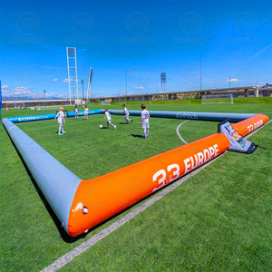 Campo da Calcio Gonfiabile per Coppa del Mondo, Campo da Calcio Gigante Portatile per Bumper Ball, Gioco Interattivo per Bambini e Adulti da Esterno/Interno - Product Image 5