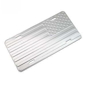 Plaque d'immatriculation universelle standard américaine, cadre vierge pour plaque d'immatriculation, peinture murale en étain 30*15cm – Nouveauté très demandée - Product Image 5