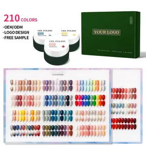 690 Colors Professional Nail Supplies Soak Off Private label Very Good Nail Polish Custom Color UV Lasting Gel Polish Set 15ml