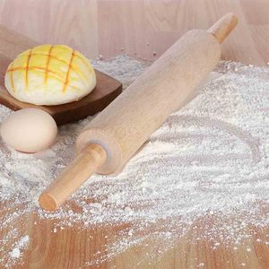 Mini rouleau à pâtisserie en bois outils de cuisson durable antiadhésif pâte pâtisserie <span class=keywords><strong>Pizza</strong></span> rouleau à pâtisserie - Product Image 1
