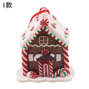 ของตกแต่งบ้านขนาดเล็กทำจากโพลิเมอร์ดินเหนียวสำหรับคริสต์มาส - Product Image 3