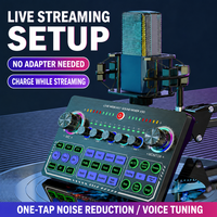 Carte son professionnelle X50 pour diffusion en direct avec suppression du bruit 5.0 et jusqu'à 7 heures d'autonomie pour le mixage audio en direct