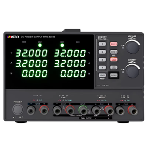 Alimentation linéaire programmable de haute précision industrielle à trois canaux MATRIX série MPD 30V 3A 195W, entrée AC - Product Image 1