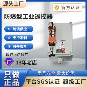 Control Remoto Inalámbrico Industrial Yudingwei de 6 Puntos a Prueba de Explosiones para Grúa Minera con Certificado - Product Image 5