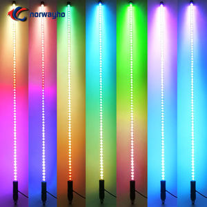 Dream Color รีโมทคอนโทรลไร้สาย LED ภายในหลอ<span class=keywords><strong>ด</strong></span> PC,แส้3/4/5/6FT แส้ LED สำหรับ ATV UTV ออฟโรด - Product Image 1