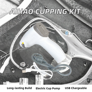 Аппарат для вакуумной терапии Aihao OEM с логотипом, 6 банок для хиджамы, для тела и шеи - Product Image 2