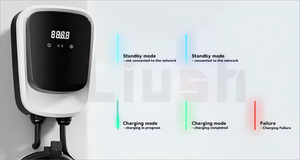 7kw 32a चार्जिंग गन बैटरी इलेक्ट्रिक सुव होम उपयोग चार्जिंग स्टेशन के लिए डिस्प्ले कार्ड स्वाइप करने के साथ 2025 - Product Image 5