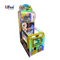 LIFUN Hero Bee Machine de jeu d'arcade à monnayeur personnalisée en fer et plastique avec distribution de tickets, garantie 1 an, support anglais