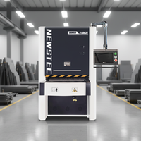 Machine de polissage, de meulage et d'ébavurage automatique de métaux NEWSTEC, largeur 630 mm à 1600 mm, trois en un