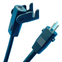 Cable de alimentación de repuesto para sillón reclinable |   Conector Redondo Plano de 2 Pines para Motor de Silla Elevadora |   Largo alcance
