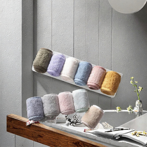 Coral Velvet <strong>Facial</strong> <strong>Towel</strong> Headband - Soft Knitted Magic Tape Adjustable for <strong>Spa</strong> Makeup Gift - Product Image 3