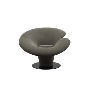 gorman Furniture Italian designer fiberglass leisure chair artistic calla lily seat creative light luxury lazy Ganoderma chair