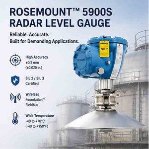 Nuevo Sensor Medidor de Nivel de Agua de Grado Industrial 5900S para Sistema de Radar en Tanques de Almacenamiento - Product Image 3