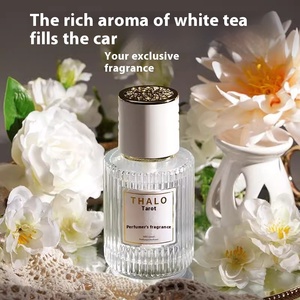 Diffuseur de parfum en verre haut de gamme Jasmine, ensemble de bâtonnets diffuseurs, parfum longue durée, désodorisant d'air pour voiture, élimination des odeurs intérieures - Product Image 3