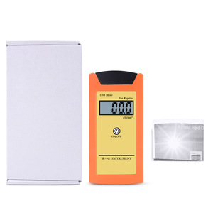 Medidor de índice UV portátil de mano para reptiles Medidas UVI <span class=keywords><strong>UVC</strong></span> UVB UVA Luces UV Potencia electrónica Garantía de 1 año - Product Image 6