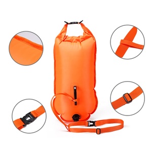 Boya de Natación Personalizable de 28L, Flotador de Seguridad, Bolsa Impermeable para Nadadores en Aguas Abiertas, Natación <span class=keywords><strong>Salvaje</strong></span> y Triatletas - Product Image 3
