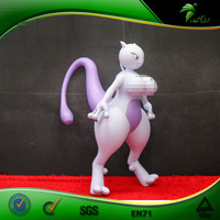 Personnage de dessin animé gonflable personnalisé, chat, poupée gonflable anime qui couine, Hongyi Inflatable Sph