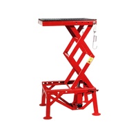 Ascenseurs hydrauliques pour voiture de 300lb, outil certifié CE, cric à ciseaux pour moto