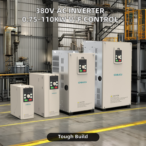 Convertisseur de fréquence industriel pour moteur de compresseur 22 kW monophasé vers <span class=keywords><strong>triphasé</strong></span> 220 V 380 V, variateur de fréquence AC VFD - Product Image 4