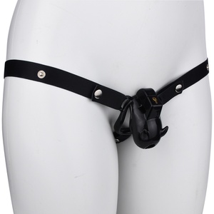 Jaula de Castidad FRRK Devil de Resina ABS con 4 Anillos para Pene, Jaula Hueca con Abertura Uretral, Juguetes Sexuales BDSM para Hombre - Product Image 5