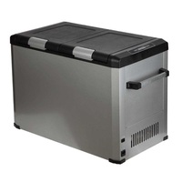Mini-réfrigérateur portable 45L pour voiture, alimenté électriquement/solairement, avec batterie USB, neuf, pour usage domestique