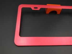 Personalizzare il telaio per targa Auto in acciaio inossidabile nero opaco USA porta-Tag Standard per Auto - Product Image 3