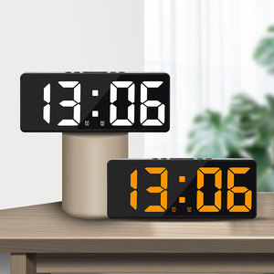 Voice Control Digital Alarm <strong>Clock</strong> Temperature Snooze Night Mode Desktop Table <strong>Clock</strong> 12/24H Anti-disturb Funtion LED <strong>Clocks</strong> Watch - Product Image 3