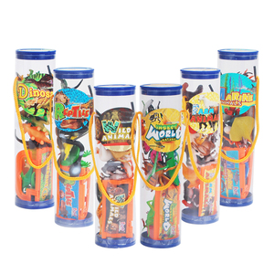 Chấp Nhận Ống Gói 2024 Juguetes Natual Côn Trùng Khủng Long Thế Giới Rừng Rừng Mô Hình Nhựa Mini Động Vật Hoang Dã Đồ Chơi Cho Bán - Product Image 3