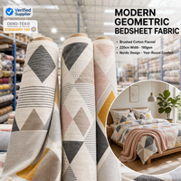 Tissu en microfibre tissée 100 % polyester, 80 g/m², largeur 245 cm, blanchi et imprimé, pour draps de lit et textiles de maison, résistant à l'abrasion et aux taches