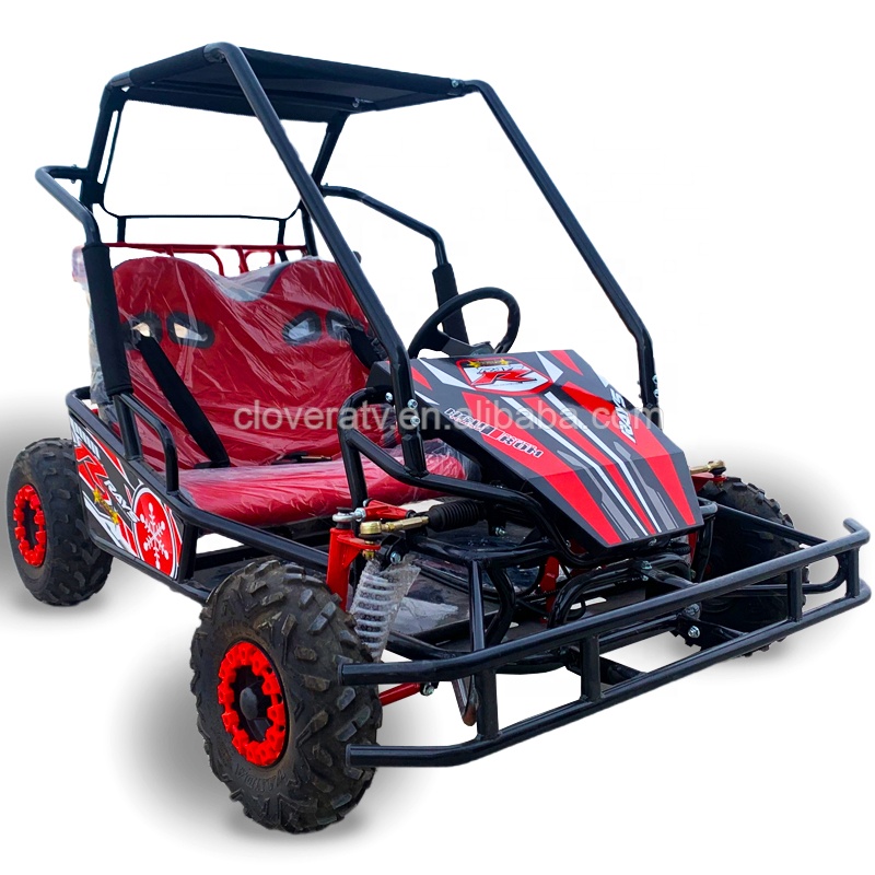 Mobil elektrik, elektrik, kuat, 2 kursi, 4 Tak, kereta, Off Road, 48V, 500W, Go Kart untuk dewasa