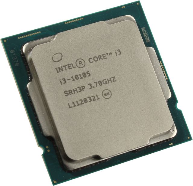 Cpu I3 New for Core I3-10105 3.7 GHz CPU Desktop Computer With 1 Year Warranty