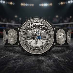 Ceinture de lutte Champion professionnelle en cuir véritable pour MMA, Jiu-Jitsu, Judo, personnalisable, respirante, unisexe, poids lourd - Product Image 3