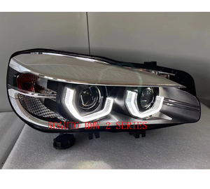 CZKOAUTO PHARE JOUR LUMIÈRE AVANT LAMPES POUR BMW F21 <span class=keywords><strong>2</strong></span> série 2014 2015 2015 HALOGÈNE LUMIÈRE MISE À JOUR AUX PHARES LED - Product Image 2