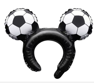 Ballons de décoration sur le thème du football 2026, trophée, serre-tête, <span class=keywords><strong>ballon</strong></span> en feuille pour la salle de sport, les sports, les fournitures de fête d'anniversaire, décoration - Product Image 1