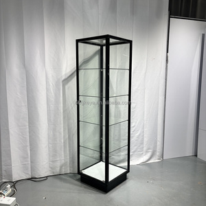 Présentoir de vente en gros d'usine Vitrine personnalisée Vitrines de bijouterie Vitrines carrées d'exposition - Product Image 4