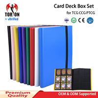 Classeur de cartes Torson 9 poches en PP, capacité 540 cartes, album de cartes à collectionner à chargement latéral pour TCG, CCG, cartes de sport, Yugioh, collection de cartes de jeu