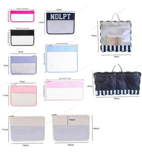 Bolsas de Almacenamiento Transparentes de PVC con Cierre, Bolsas Organizadoras para Proyectos, Bolsas de Lona para Bordado con Diseño Personalizado en Varios Tamaños - Product Image 6