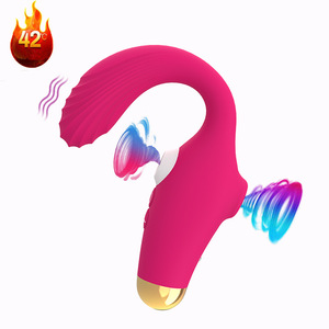 USB Rabbit <b>Vibrator</b> with 10-Speed Gentle Air <b>Vibrations</b> & Sucking for Clitoral/Nipple/Anal Stimulation-Female Orgasm Masturbator - Product Image 1