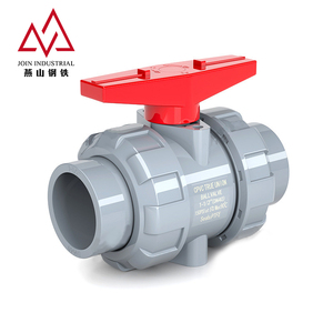 중국 공급업체 50mm 3인치 회색 BSPP 플라스틱 <span class=keywords><strong>PVC</strong></span> 트루 더블 유니온 볼 밸브 (관개용) - Product Image 6