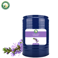 Hydrolat de Sauge Sclarée 100% Pur et Naturel de Qualité Supérieure, Grade Cosmétique et d'Aromathérapie, Riche en Linalol, Hydratant et Réparateur pour une Peau Saine