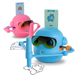Juguetes Interactivos <span class=keywords><strong>bambini</strong></span> arte pittura Robot 100 carte di vernice intelligente musica automatica disegno interattivo Robot per <span class=keywords><strong>bambini</strong></span> giocattoli - Product Image 1