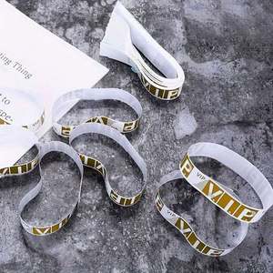 Pulseras de Papel PP Desechables Personalizadas, Resistentes al Agua, para Identificación, Fiestas y Eventos, Tipo Tyvek - Product Image 3