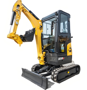 <span class=keywords><strong>Mini</strong></span>-excavatrice 1880 kg SE18SR à rotation zéro, prête pour la pose de conduites hydrauliques, compatible avec marteau brise-roche, tarière, grappin et compacteur - Product Image 1