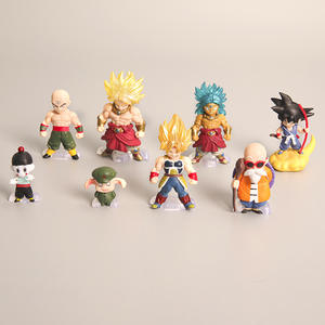 Ensemble de 8 figurines d'action PVC Dragon Ball Z (DBZ) en gros : <span class=keywords><strong>Goku</strong></span>, Oolong, Tien Shinhan, Maître Roshi, Gogeta, Saiyan – Collection 2025 - Product Image 6