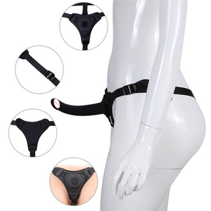 Jouet sexuel pour femme adulte, jouet sexuel lesbien, gode réaliste avec <span class=keywords><strong>ceinture</strong></span>, pénis en caoutchouc à porter pour femmes, gode à sangle, jouet sexuel - Product Image 1
